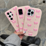 قاب پاپیونی صورتی سیلیکونی