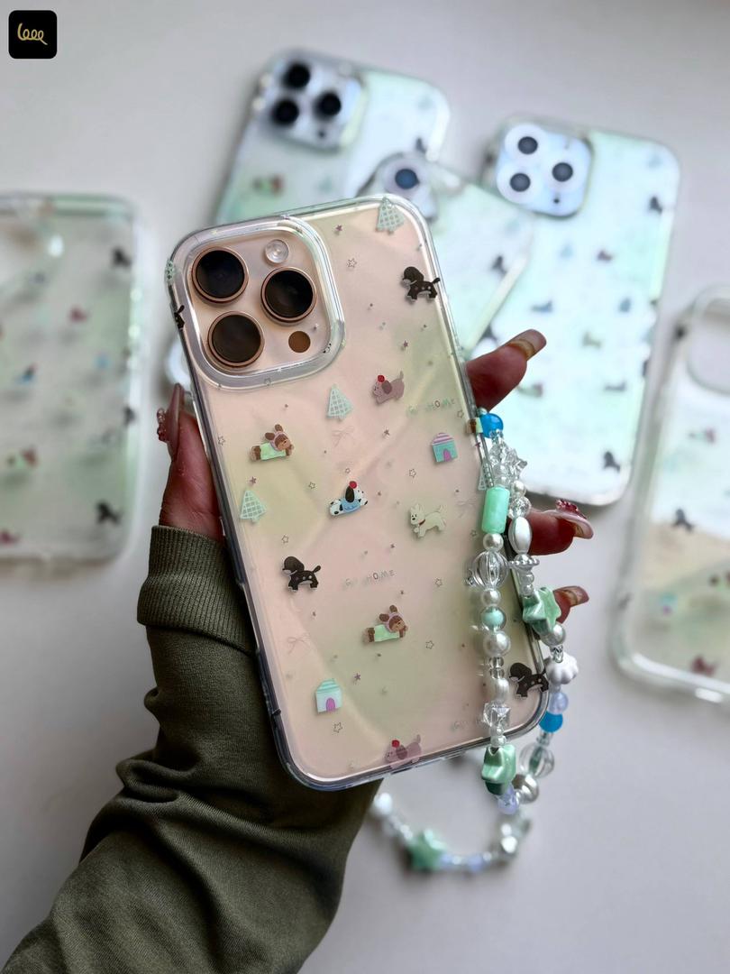 قابiMD شفاف بهمراه سگای کوچولو