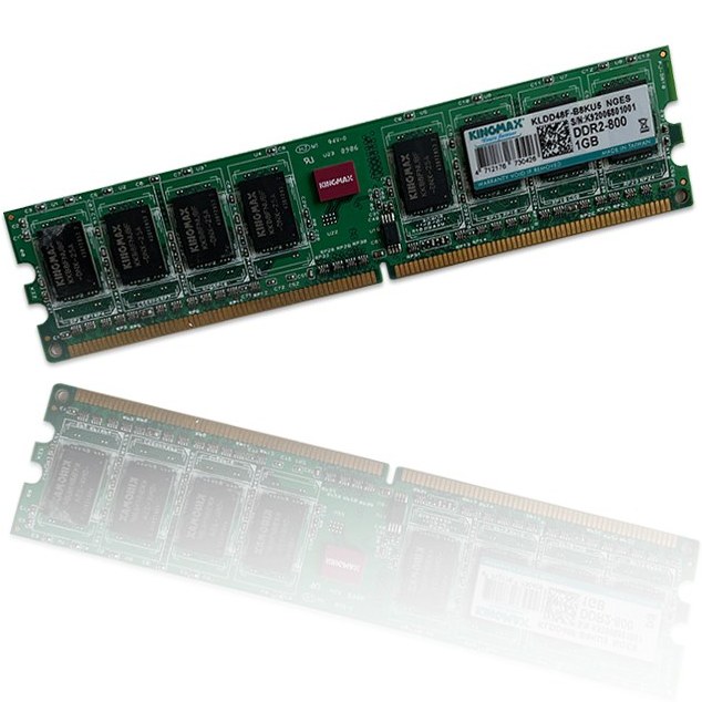 رم کامپیوتر کینگمکس 1 گیگابایت فرکانس 800 مگاهرتز
