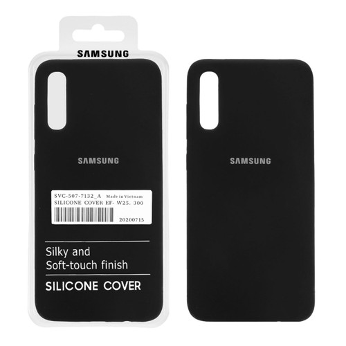 قاب A70 مشکی سیلیکونی