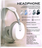 Heaphone bluetooth With enable devices,mobile,phone,pc,mp3,notebooke an so on