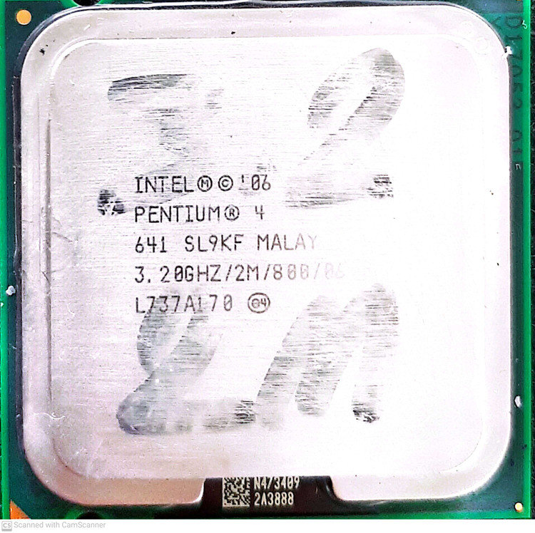 CPU INTEL PENTIUM 3.2GHZ 2M