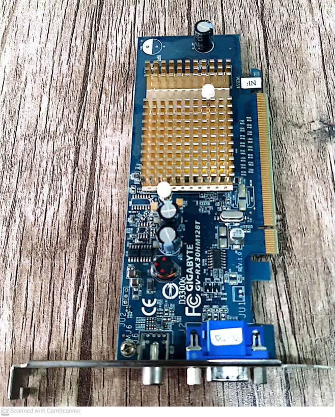 کارت گرافیک گیگابایت 128 مگابایت GV-RX30HM128T اسلات PCI-EXP (استوک)