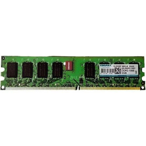 رم دسکتاپ DDR2 دو کاناله 1066 مگاهرتز CL6 کینگ مکس مدل KLEE88F-B8KU6 ظرفیت 2