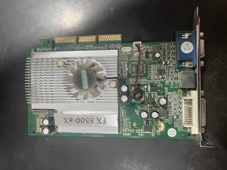 کارت گرافیک NVIDIA GeForce FX 550