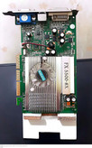 کارت گرافیک NVIDIA GEFORCE GALAXY FX 550-8X اسلات AGP حافظه 256MB 128 BIT (استوک)